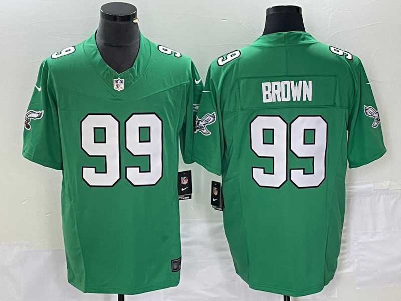 Men's Philadelphia Eagles #99 Jerome Brown Green 2023 F.U.S.E. Vapor Untouchable Stitched Football Jersey,We sell and wholesale Men's Philadelphia Eagles #99 Jerome Brown Green 2023 F.U.S.E. Vapor Untouchable Stitched Football Jersey on line form chian!